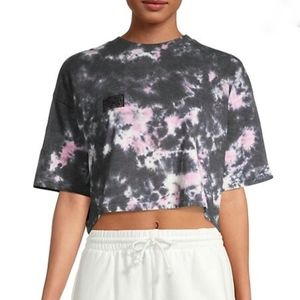 Noize Tie Dye Cotton Blend Cropped Tee